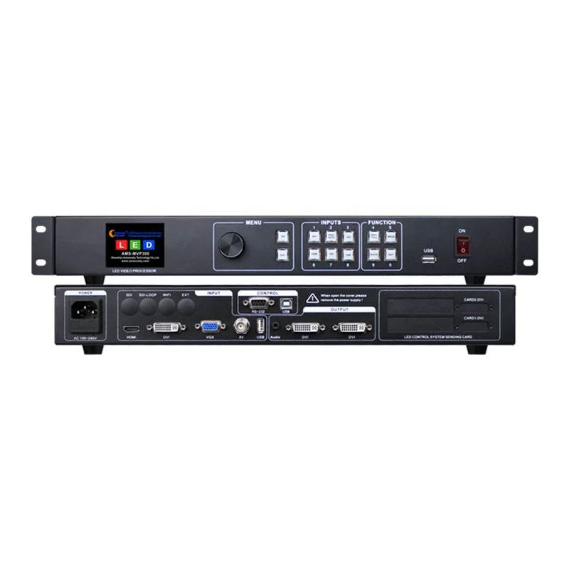 SHENZHENTP LED Display MVP300 like KYSTAR KS600 LED Video Scaler Support TS802D LINSN MSD300 Fll Color Video Processor