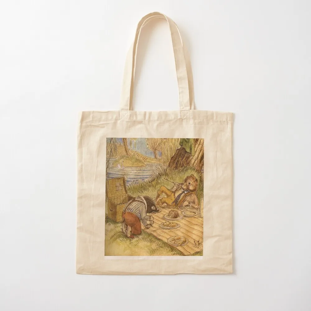 الفئران والخلد على نزهة حمل حقيبة المتسوق أكياس اليد حقيبة القماش أكياس حقيبة كبيرة