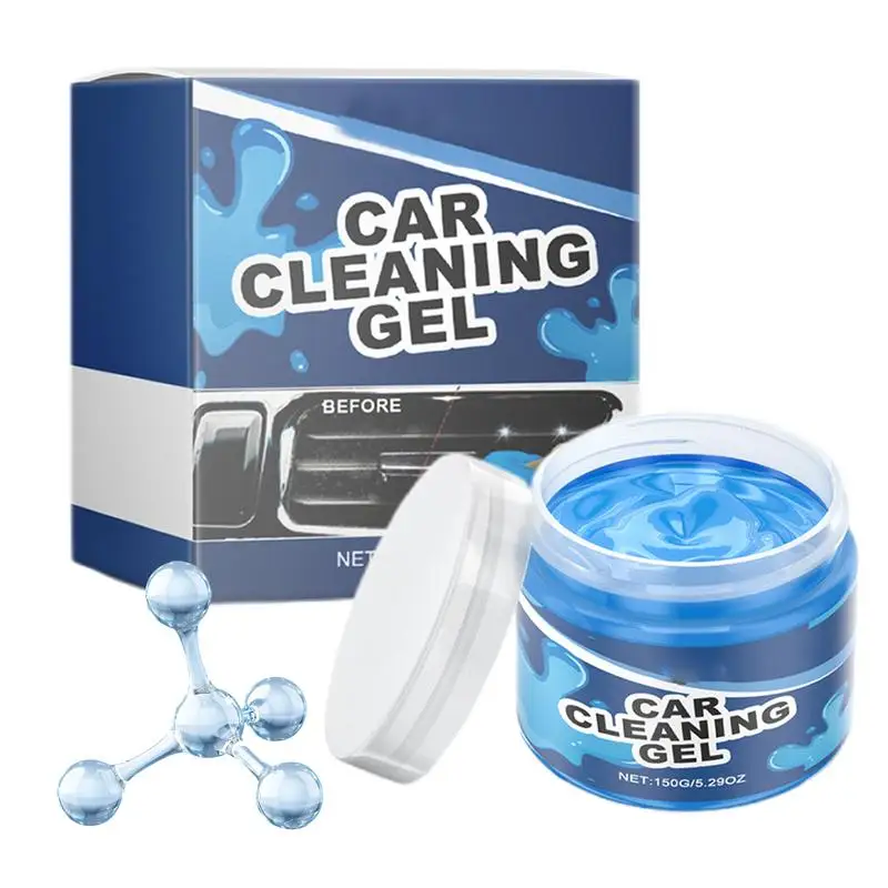 Interior Detail Removal For Car Automotive Detailing Putty Car Interior Large Capacity Crevice Cleaning Gel Soft Air Vent