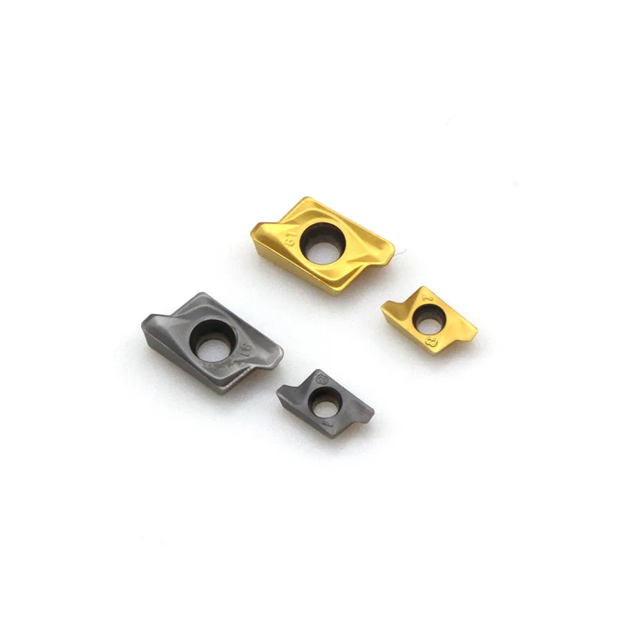 RT070204R-81 LF6018 RT100308R-81 LF6028 CNC Máy Tiện Công Cụ Chuyển Chèn Carbide Chèn Phay Chèn Cho Thép/Thép Không Gỉ
