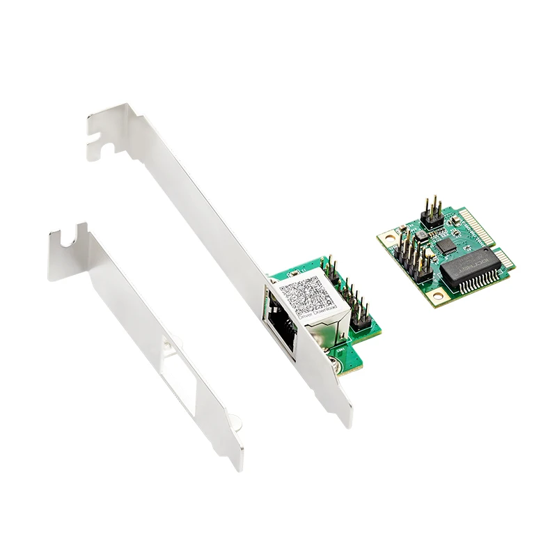 بطاقة الشبكة الصغيرة PCI Express 10/100/1000 ميغابايت جيجابت إيثرنت محول RJ45 ميناء LAN المراقب نيك ريالتيك 8111H رقاقة لسطح المكتب