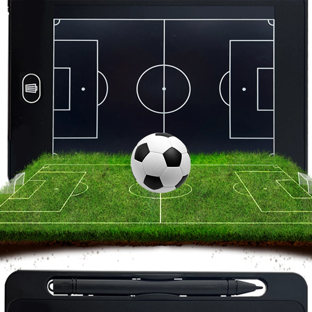 Mini tavolo tattico da basket tavolo da gioco magnetico per allenatore piano lezione calcio tavolo tecnici portatile per competizioni e atletica leggera