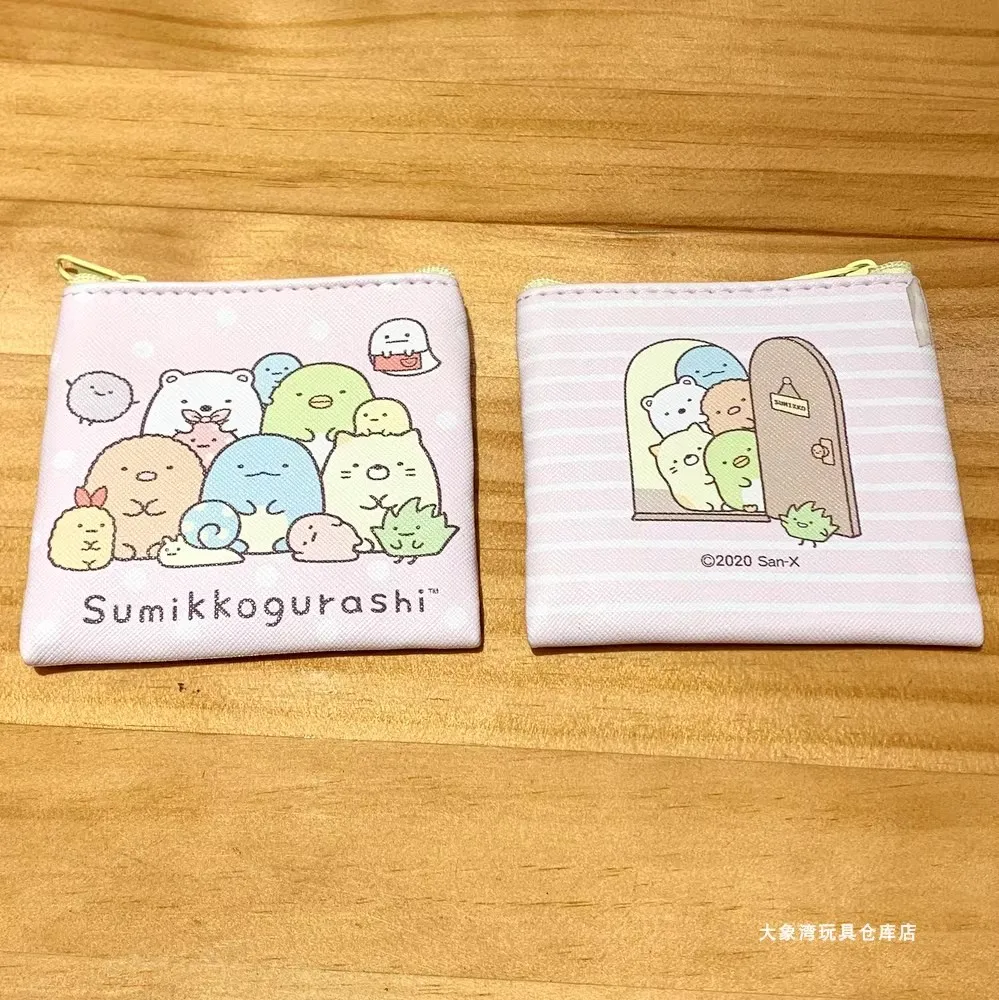 Nuovo Kawaii carino Anime Sumikko gurashi bambini piccolo PU portamonete portamonete portamonete piccoli portafogli per le donne