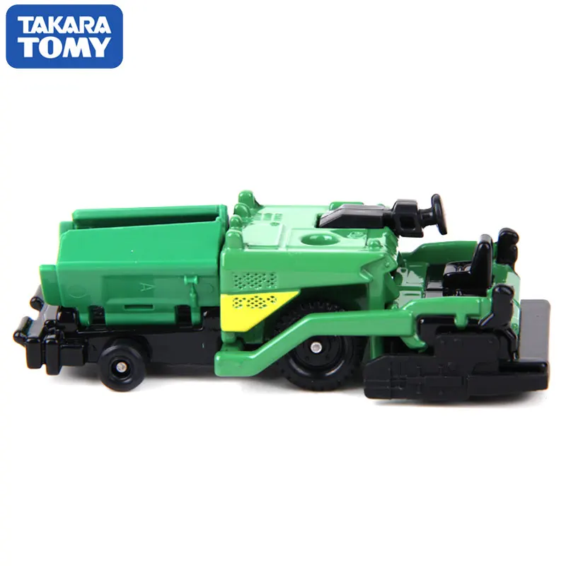 In Stock Original Takara Tomy Tomica No.2 Asphalt Paver Engineering Vehicle Diecast Car, Discontinued Alloy Model CollectibleToy