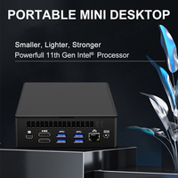 EGLOBAL 12th Gen Mini Gaming PC Intel Core i7 32G RAM 1TB SSD Desktop Computer Windows 11 Wifi6 Type-C Thunderbolt 4 Mini DP