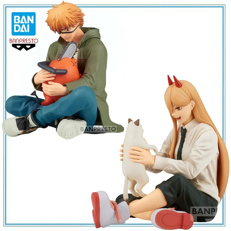 

BANDAI BANPRESTO Original in Stock Chainsaw Man Denji Pochita Break Time Collection Vol. 1 Garage Kit Anime Cartoon Gifts Toys
