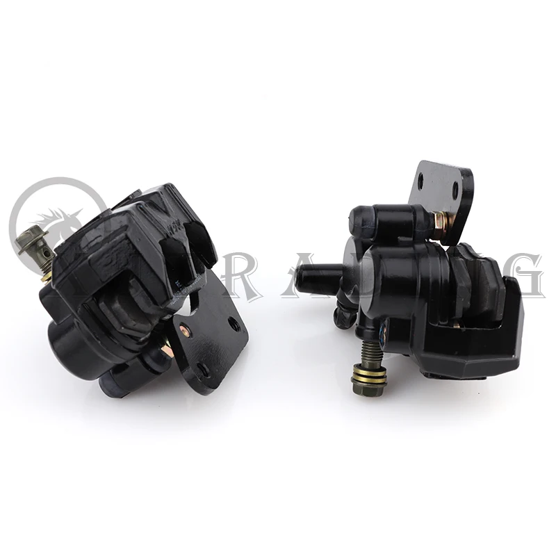 Left / Right Rear Disc Hydraulic Brake Caliper Assembly for Motorcycle 100cc 110cc 125CC Engine Rear Hand Brake Cylinder Motors