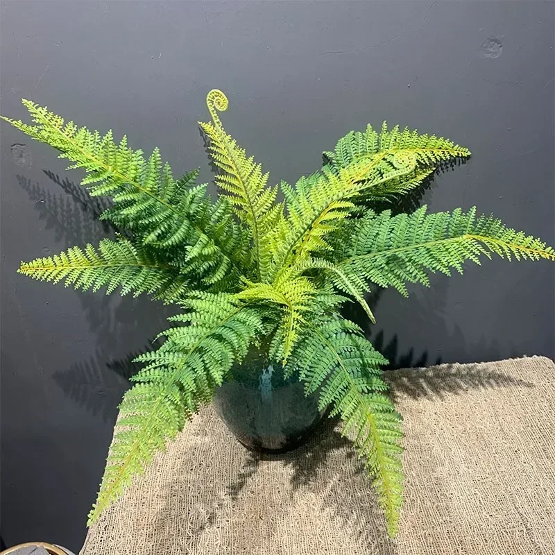 

Artificial Flower Boston Ferns Artificial Greens Fake Plants Fake Leaves Garden Wedding Family Atmosphere Decoration 56cm