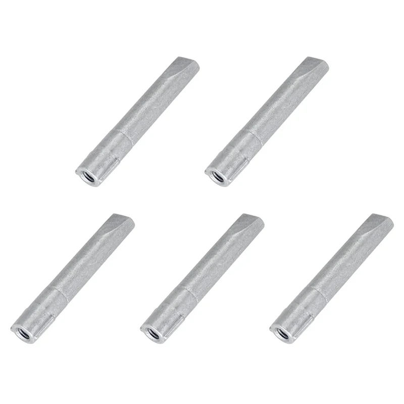 M93K-5Pcs Silver Zince Anode Metal Zince Anode For Outboard Engine 50HP-225HP 62Y-11325-00 62Y-11325-01