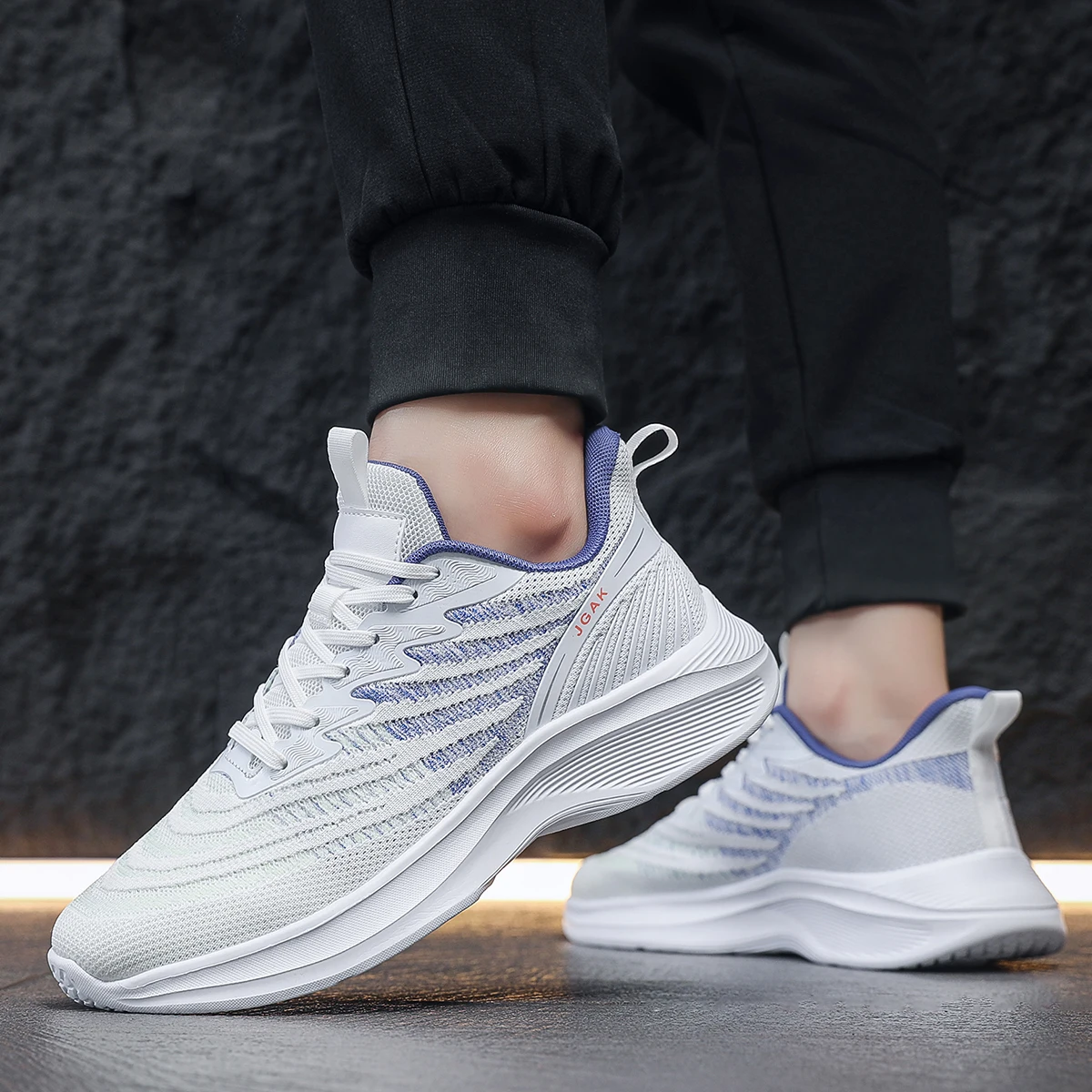 Summer Mens Lightweight Casual Sneakers Men Breathable Sport Shoes Cheap Sneakers Big Plus Size 39-50 Dropshipping