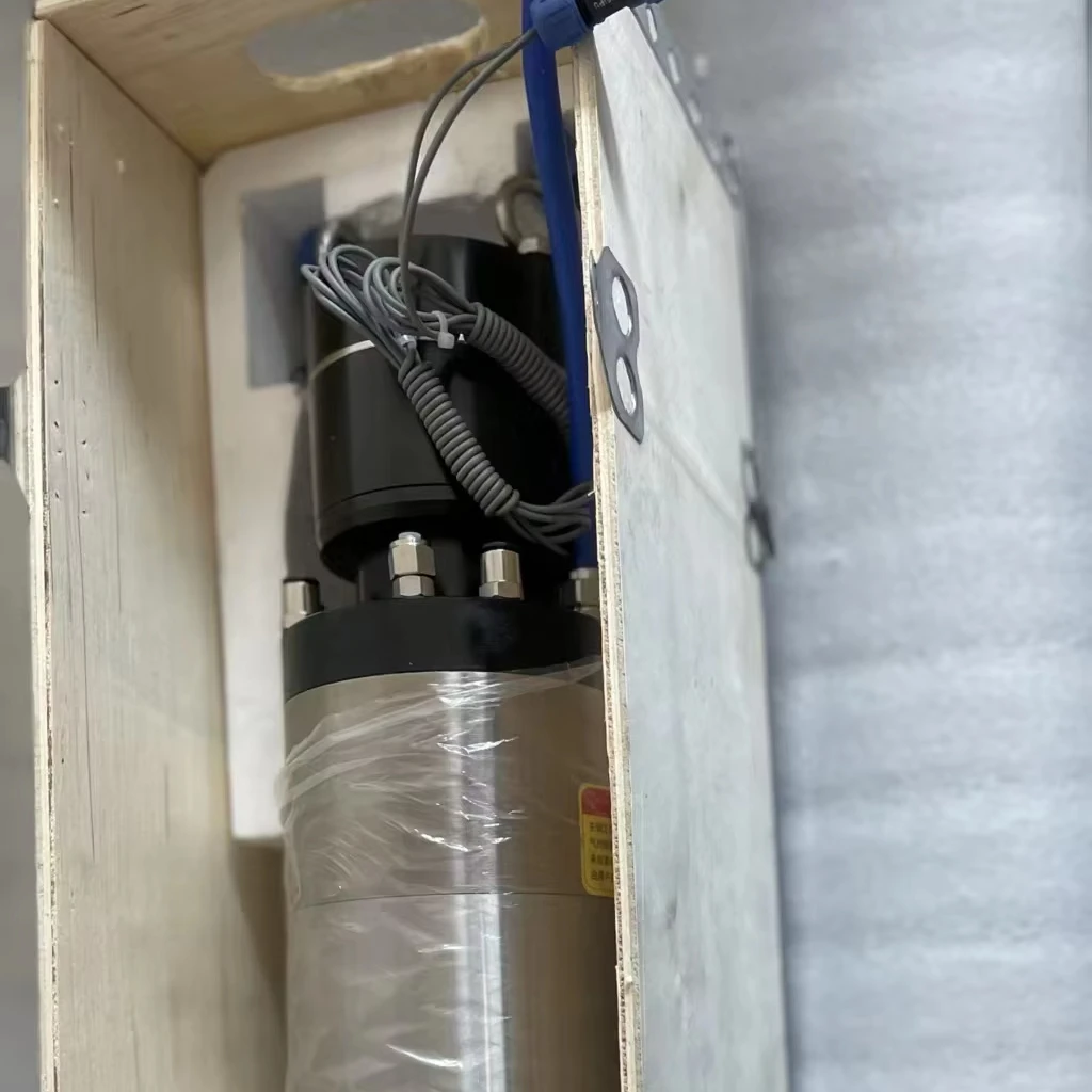 Top-Selling Low Noise Water-cooled (Oil-cooled) Hydraulic Tool Change Spindle Motor 110-380V 12000-24000 RPM Inverter Drive