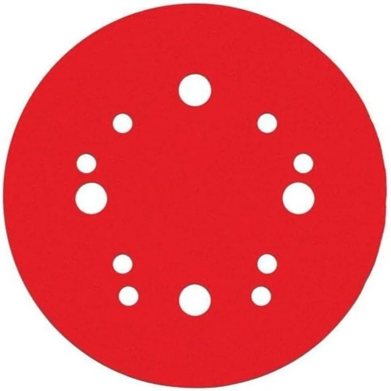 Diablo Hook and Lock ROS Sanding Discs for Wood, Metal and Plastics  5", 80 Grit, Coarse, Ceramic Blend, 50Pack DCD050080H50