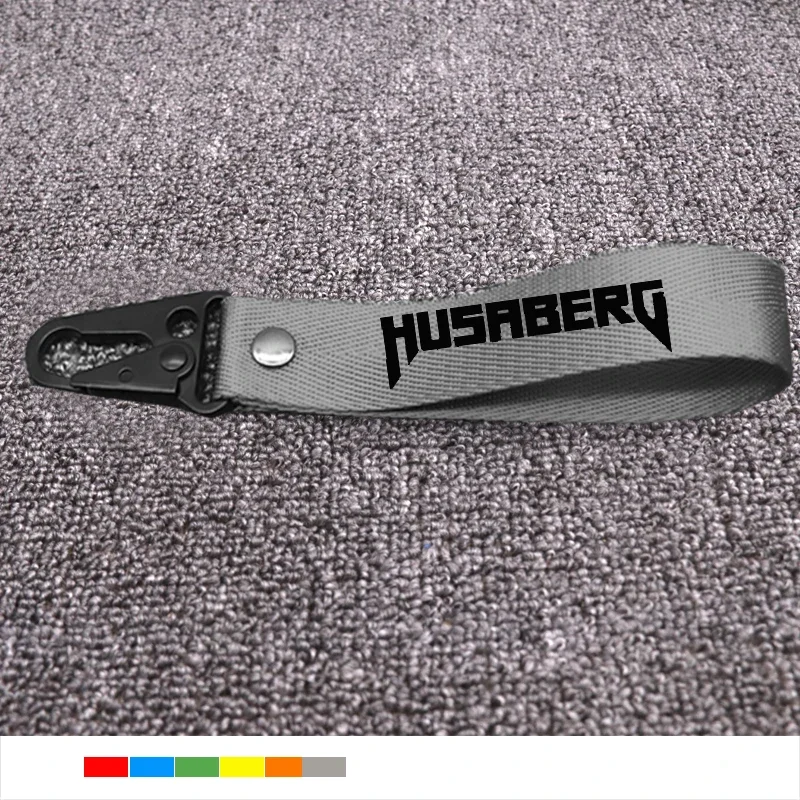 3D Key Holder Chain Collection Keychain for  Husaberg  LOGO Motorcycle Badge Keyring