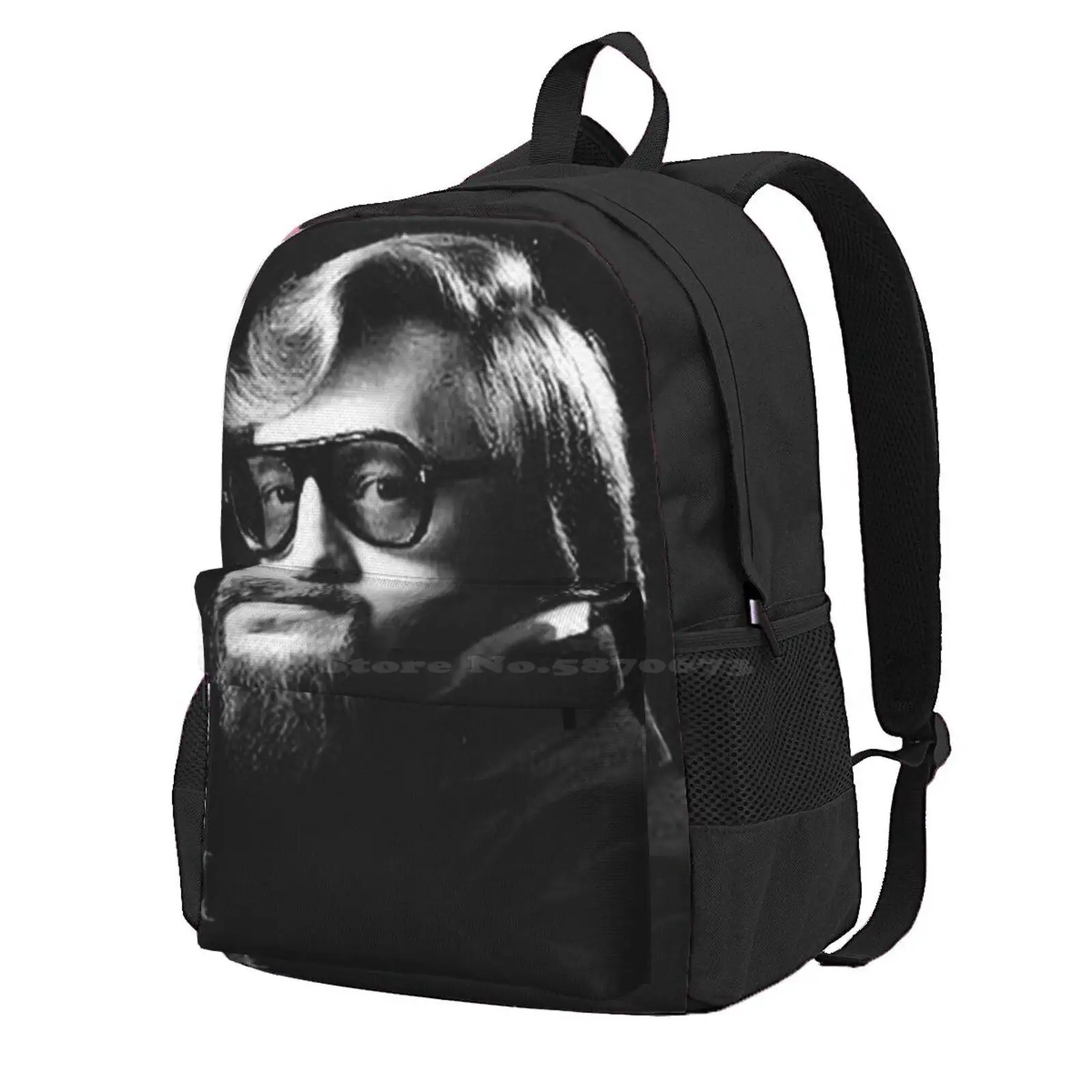 David Hoy - Renowned Psychic And Mentalist Headshot Hot Sale Schoolbag Backpack Fashion Bags David Hoy Psychic Mentalist