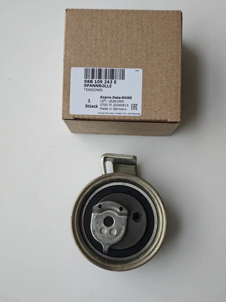 

PREMIUM OEM TENSIONER PULLEY, TIMING BELT 06B109243E For AUDI A3 A4 A6 SEAT SKODA VW 06B109243B