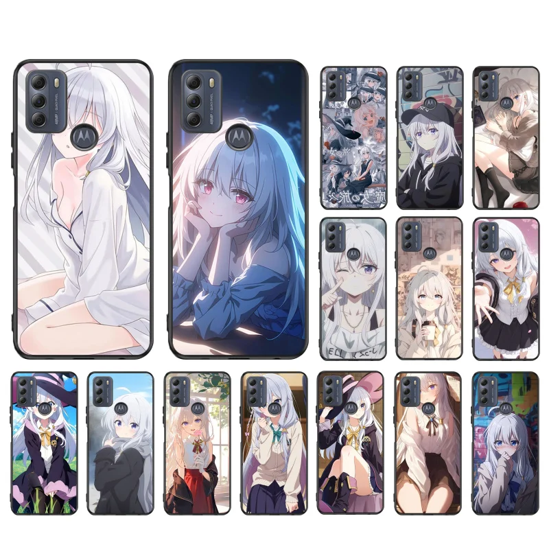 

Phone Case For Moto G85 G55 G05 G14 G75 G31 G50 G10 G20 G30 G60 G13 G32 G84 G54 G53 G72 G24 Power Wandering Witch Elaina Anime