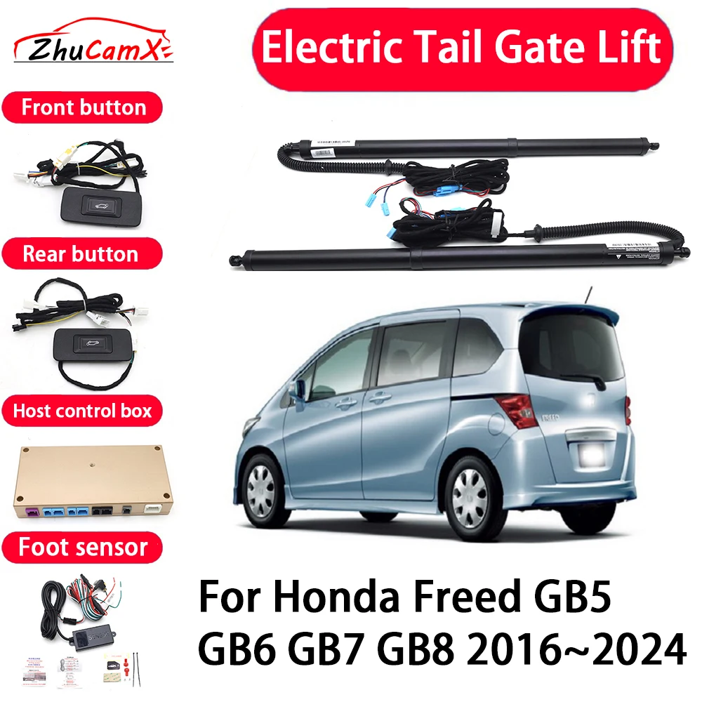 ZhuCamX Car Automatic Electric Tail Gate Lift Tailgate Assist System for Honda Freed GB5 GB6 GB7 GB8 2016~2024