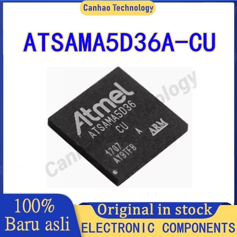 

ATSAMA5D36A-CU encapsulated LFBGA-324 embedded microprocessor MPU semiconductor