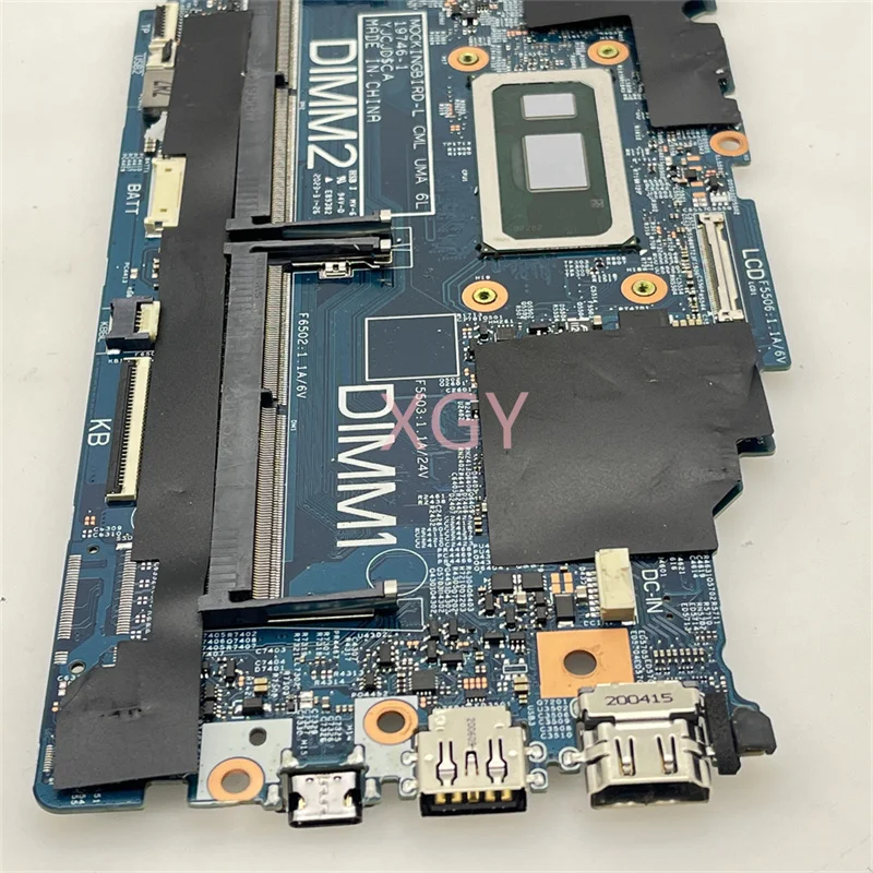 02G2J7 2G2J7 0J6VTW J6VTW 0DT6K3 DT6K3 19746-1 для Dell Latitude 3410 3510, материнская плата для ноутбука с i3-10110U i5-10310U i7-10510U