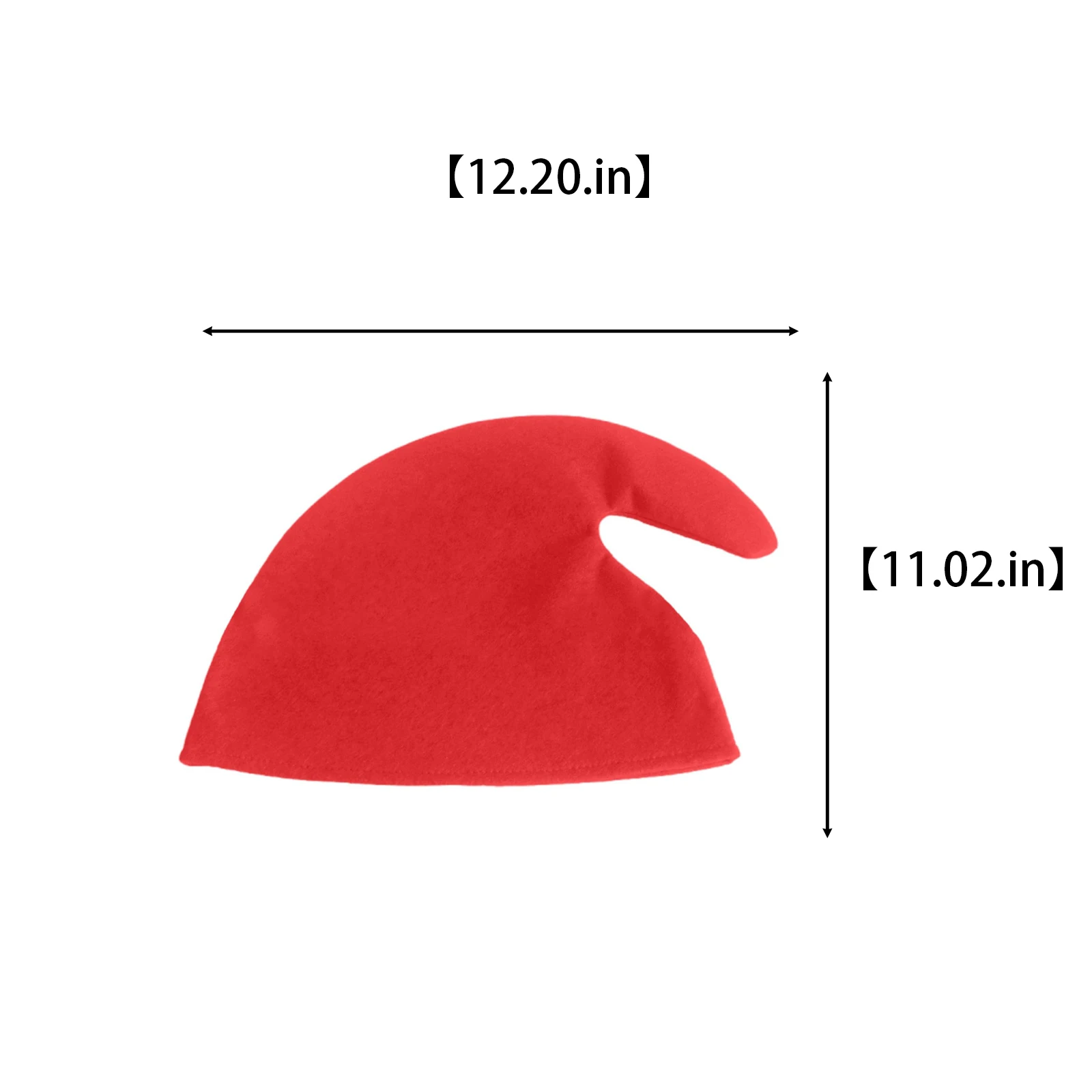 Cappello da elfo di Natale Cappello da elfo di Natale 9 colori Opzionali Decorazione della casa Festa Cappello di colore nano Prodotti di stoffa Forniture natalizie