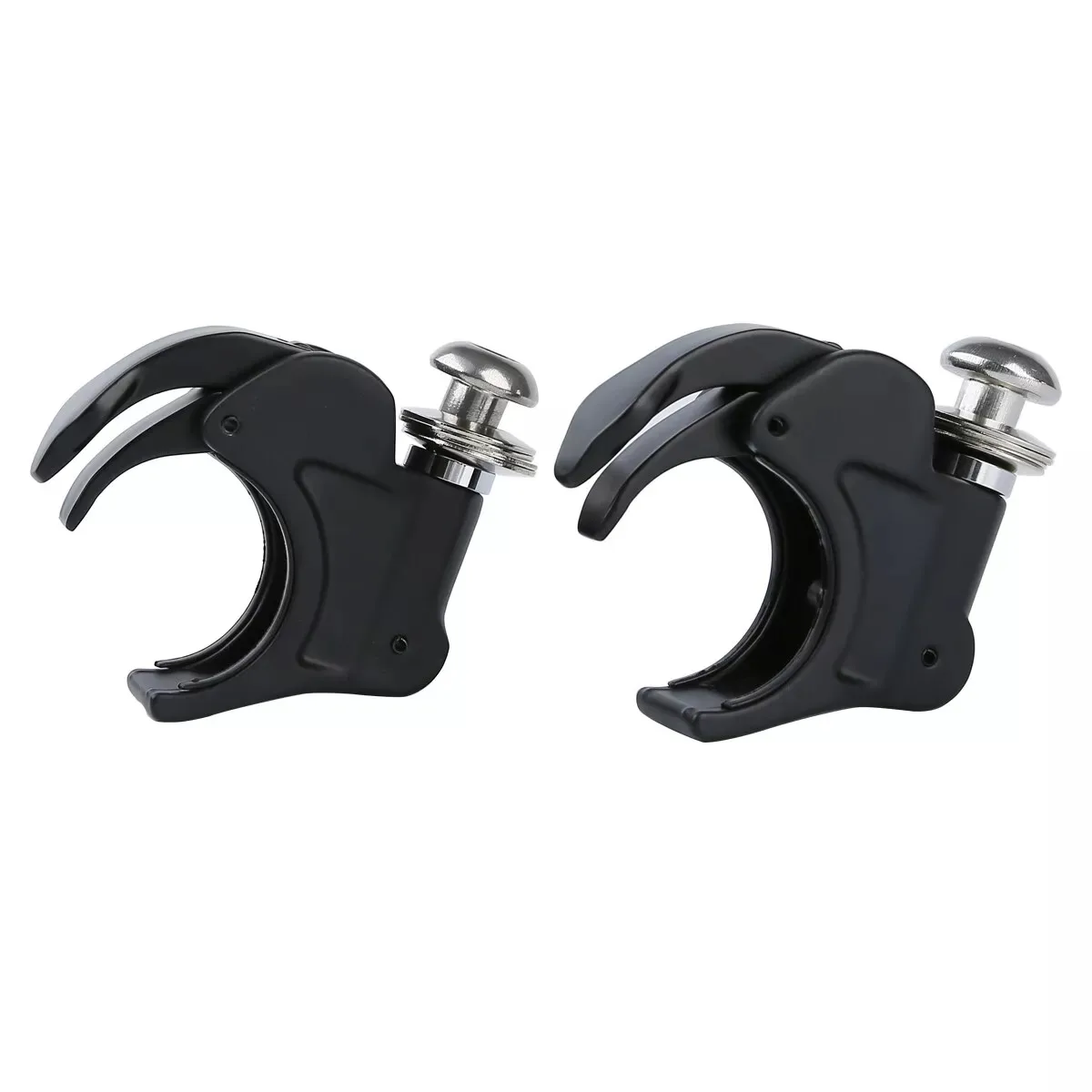 Motorrad 41 mm Windschutzscheibenklemmen für Harley Dyna Wide Glide FXDWG 1993–2005 Sportster XL 883 1200 Softail FXS FXST Schwarz