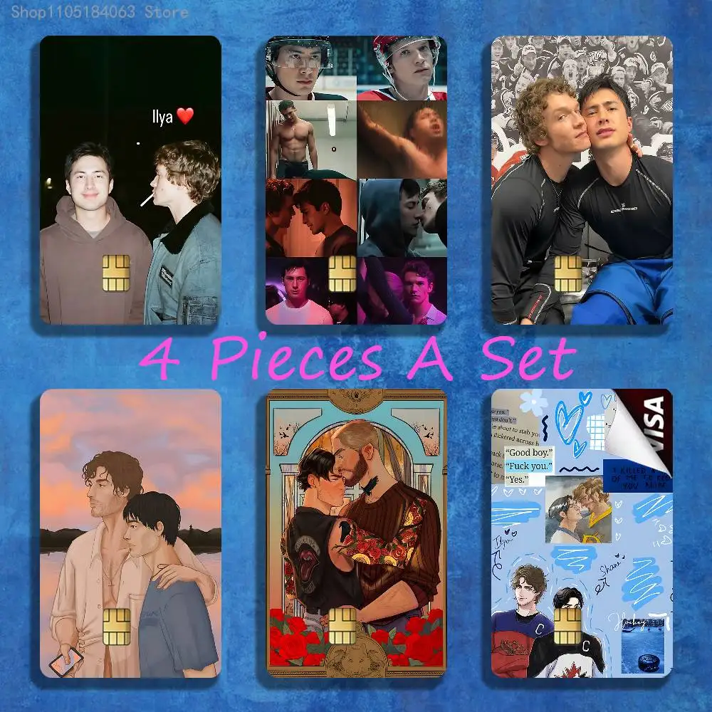 

H-Heated R-Rivalry Ilya Shane Stickers Credit Visa Debit Bank Charge Card Bus Metro Waterproof Sticker Decal Decoration