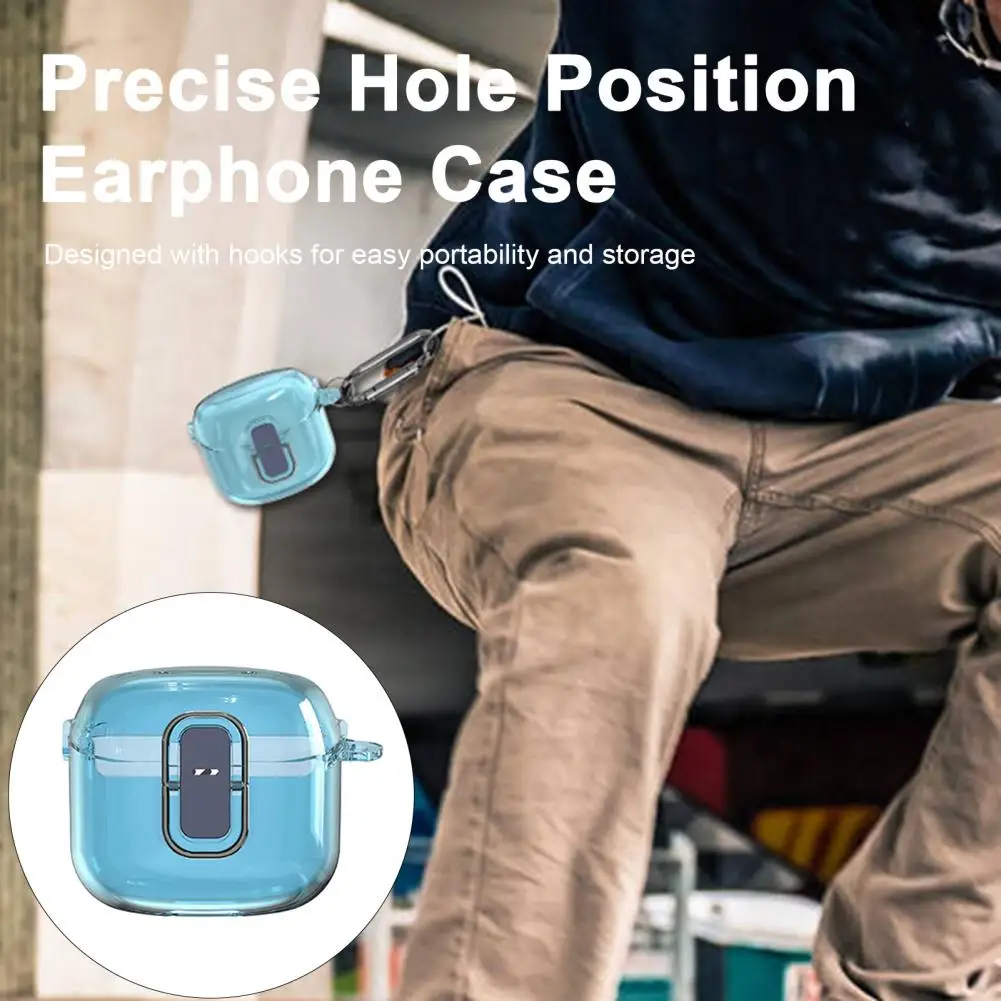 Прозрачный защитный чехол для наушников, мягкий ТПУ, водонепроницаемый беспроводной Bluetooth-гарнитура, защитный чехол для наушников JBL Tune Flex