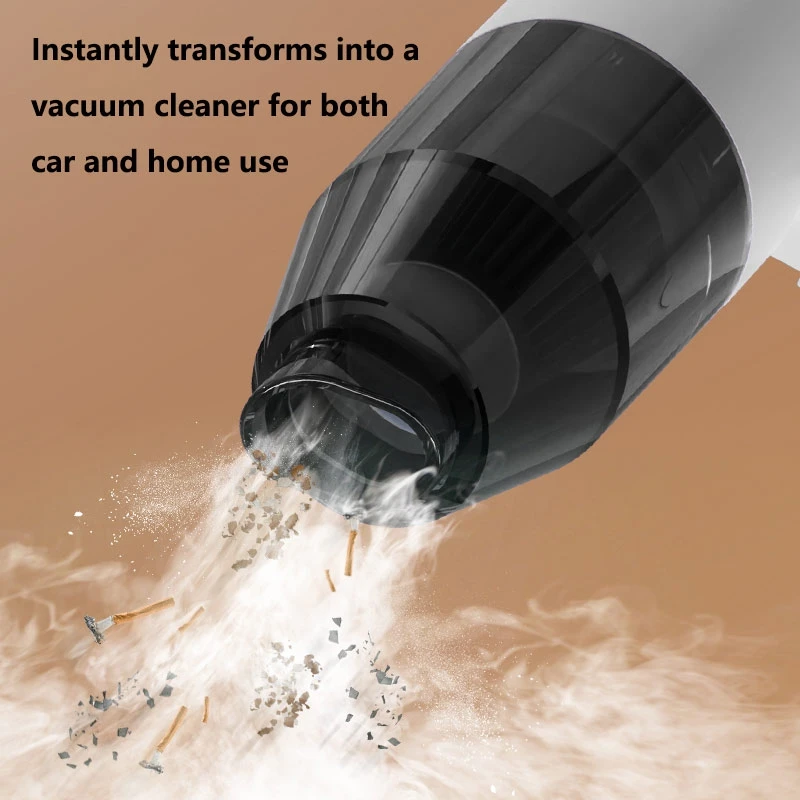 Xiaomi 3 In 1 Car Vacuum Cleaner Wireless Charging Car Home High Suction Power Super Small Handheld Vacuum Cleaner Foldable New