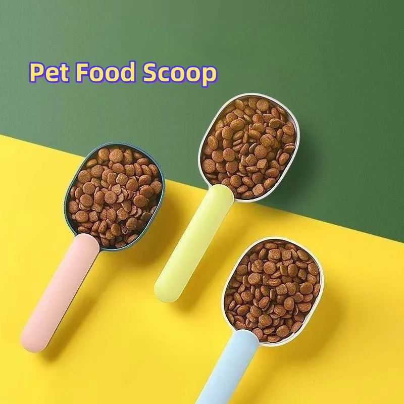 

Eco-Friendly Dog Cat Food Scoop New Design Easy Clean Dog Scooper Feeding Pet Food Spoon Scoop