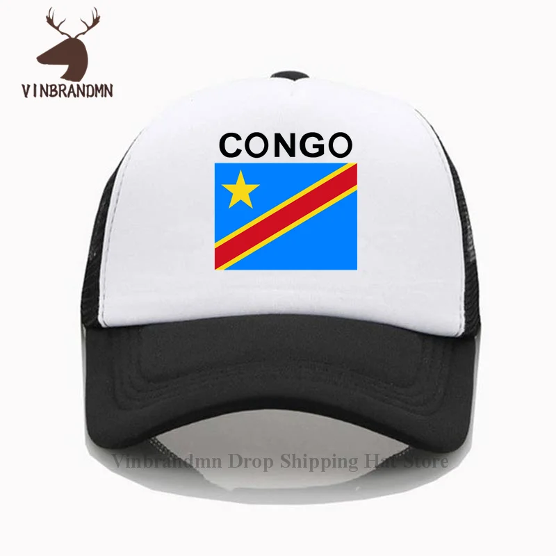 2022 hot sale DR Congo Fishing hats nation team cotton Bucket hat gyms country COD DRC DROC Congo-Kinsha Congolese baseball caps