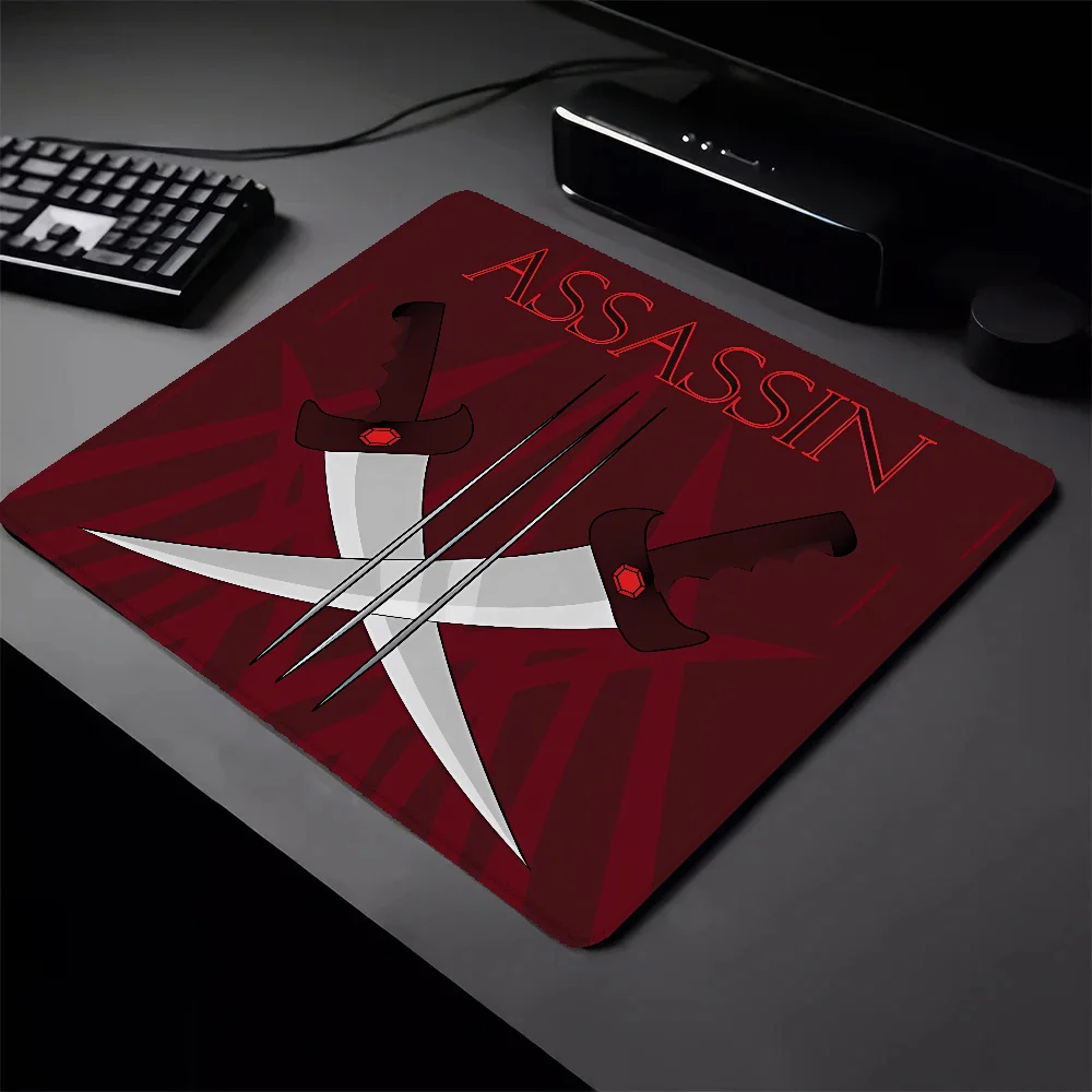 ASSASSIN Kawaii Mouse Pad Gamer Small Computer Mat Gaming Pc Accessories Mausepad Deskmat Pad on the Table Mousepad Mats Cabinet