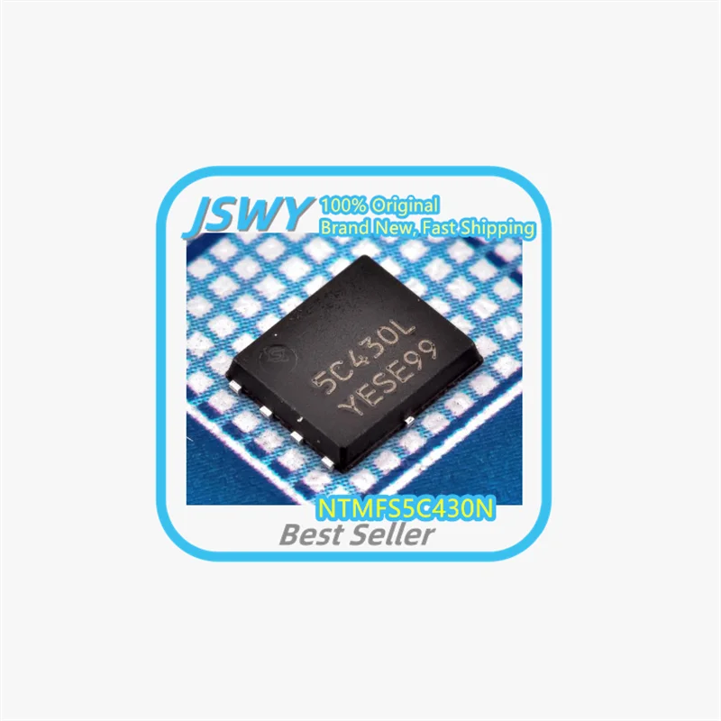 (10/50 Pieces) NTMFS5C430NL High Current Low Internal Resistance Silkscreened 5C430L QFN Brand New Original Component