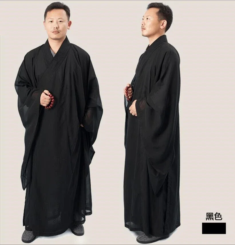 Buddhist Robe Ultra Thin Customized Men Women Frock Buddhism Long Meditation Monk Summer