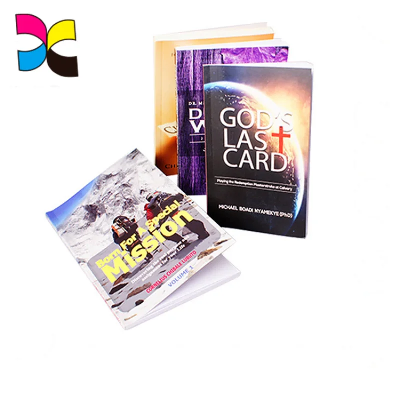 customized Free Sample Matte  Lamination Different Colors And Various Softcover Book Printing ,Perfect Binding  Soft Book