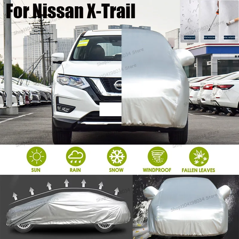 For Nissan TIIDA-1 Auto Anti snow Anti dust Sunscreen Anti-uv Anti peeling paint And Anti Rainwater 210t car cover Car cover