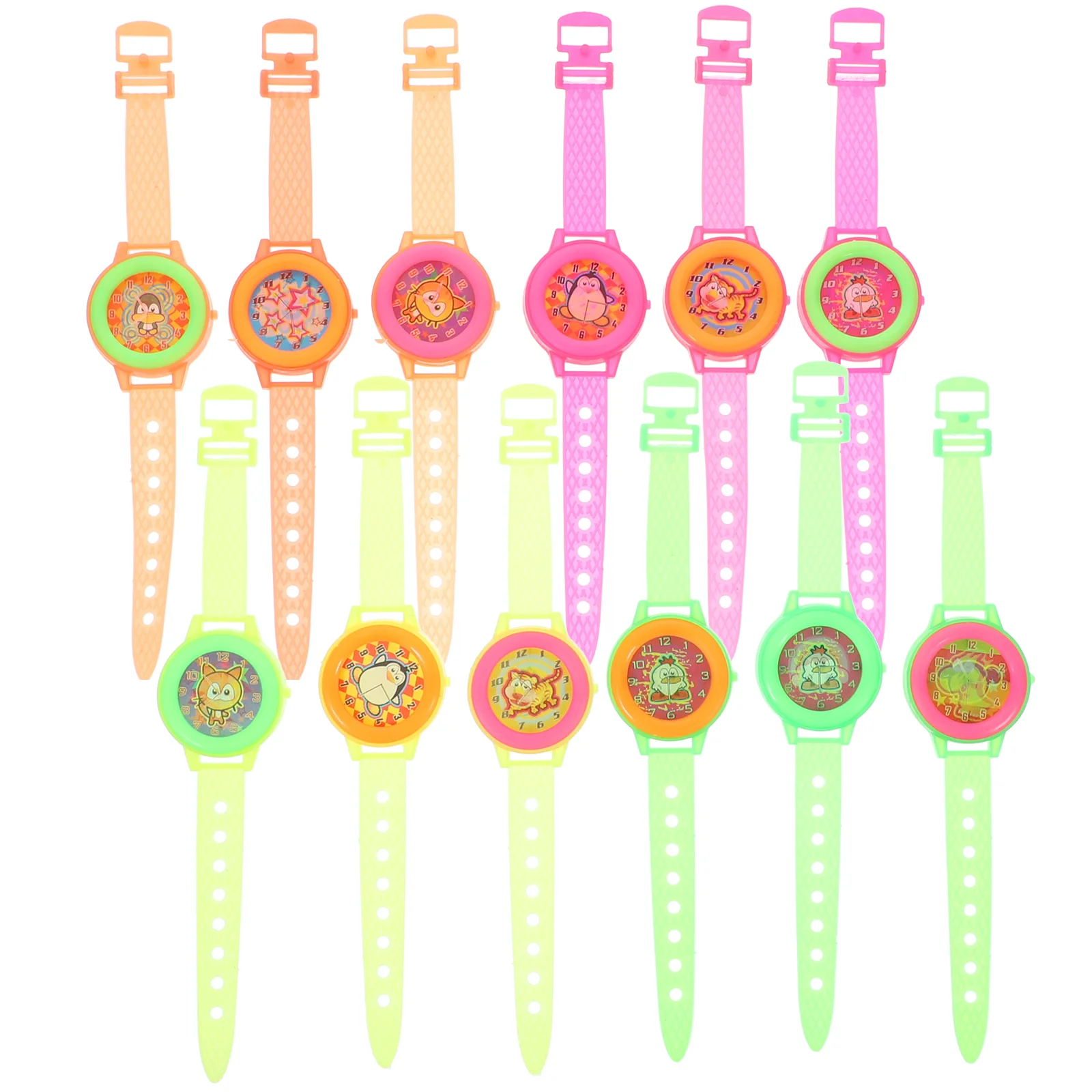

25 Pcs Color Changing Watch Toy Creative Maze Wrist Watches Children Birthday Gifts Cartoon Wristbands Festive