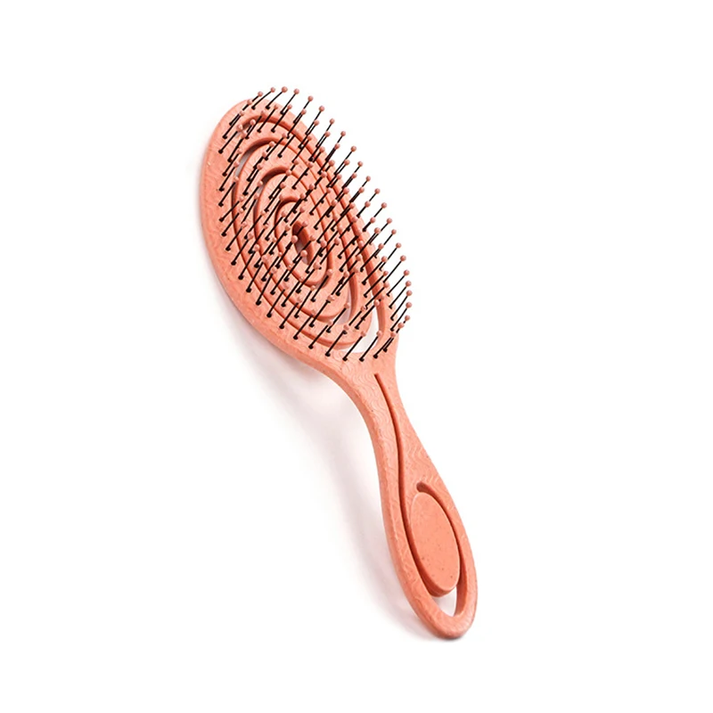 Relaxing Elastic Massage Comb Portable Hair Brush Hollow Hair Combs Scalp Massage Brush Salon Styling Tools Wet Dry Curly Hair