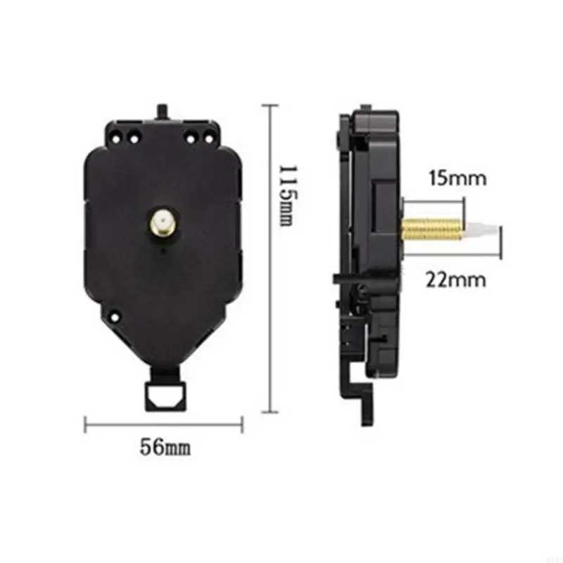 W91B Pendulum Clock Movement Motor Hanger for Wall Clock Replacment Repair Accessories DIY Clock Motor Mechanism