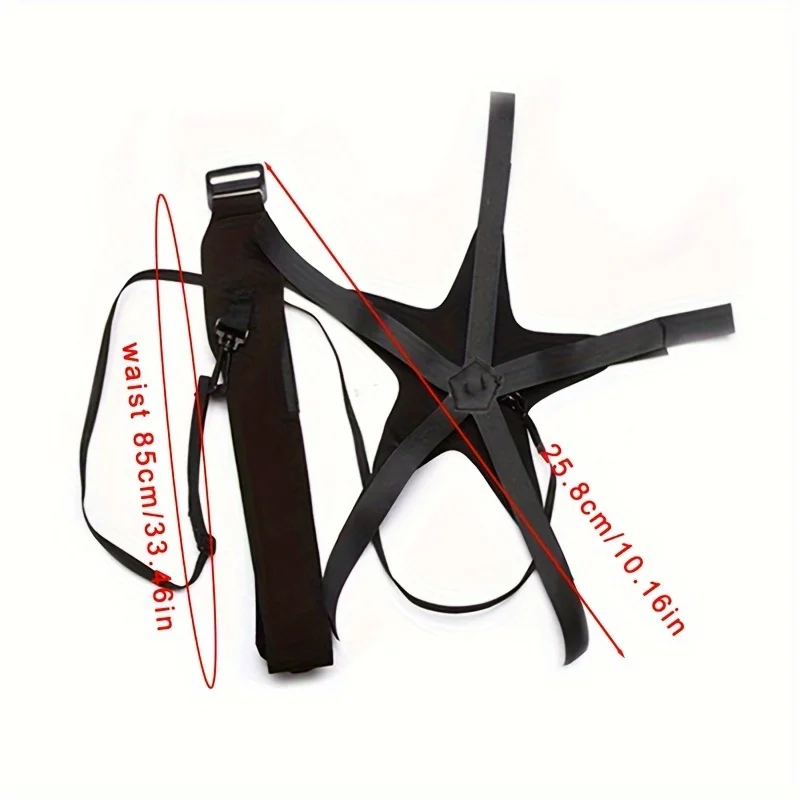 1 Conjunto de Equipamentos de Treino de Futebol com Bolsa de Corda, Cinto de Drible de Futebol, Dispositivo de Treino para Controle de Bola, Cinto de Drible, Cinto de Prática de Rebote com Bolsa de Corda, Equipamento de Treino de Futebol