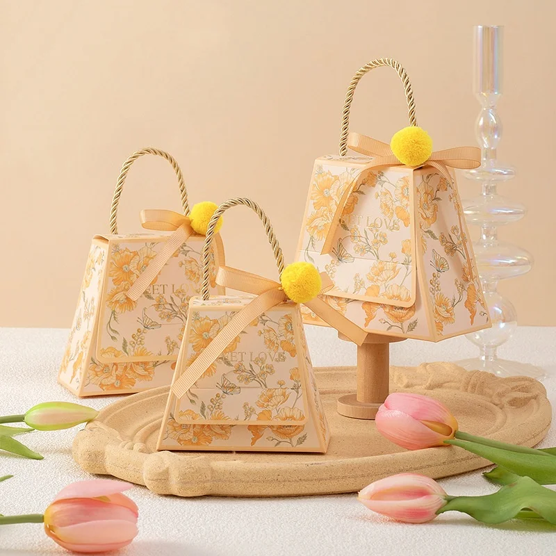 10 قطعة صندوق ورقي محمول رفرف صناديق الشريط الحلوى العطور تخزين الملابس حفلة عيد ميلاد الزفاف الذكرى هدية التعبئة والتغليف #4