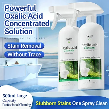 

Oxalic acid cleaner, high concentration cleaning tool, powerful stain remover for removing yellow tiles in the bathroom