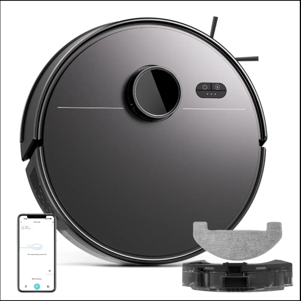 Intelligent Lidar Multifunctional Sweeping Battery Alexa Wireless Smart Robot Vacuum Cleaner