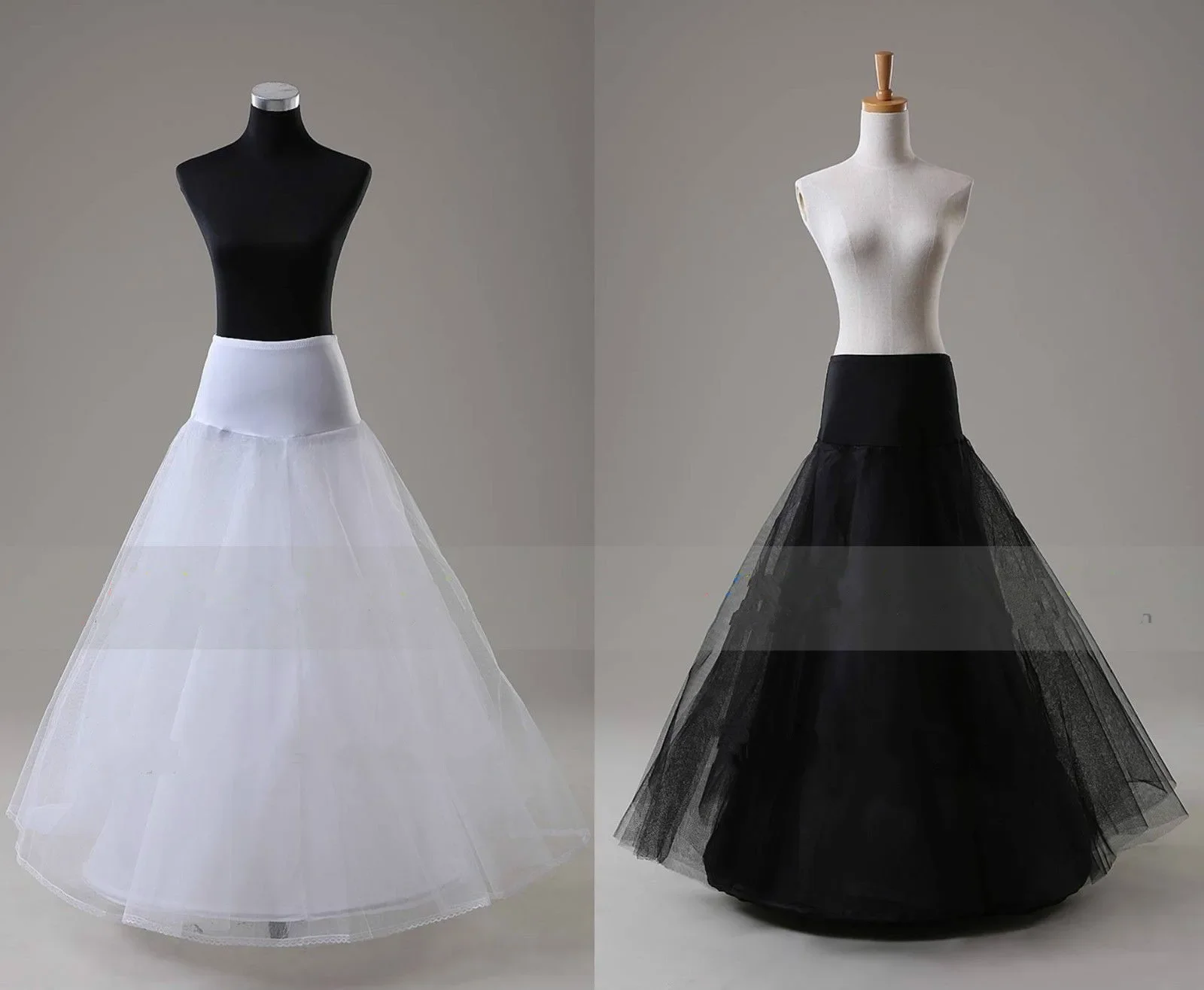 Enagua De tul negro para boda, enagua, Enaguas, Jupon, Vestido De boda, crinolina, barato