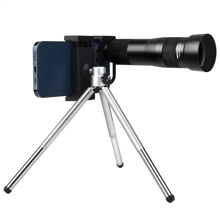 New 38X Outdoor Prime Telephoto Lens Of Mobile Lens Macro Lens With Metal Tripod For Mobile