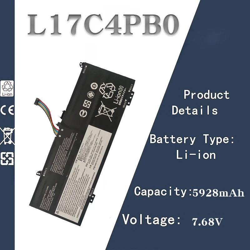 

For Lenovo 530s-14IKB/15IKB Laptop Battery | 7.68V 5928mAh | Compatible with L17C4PB0 L17M4PB0 L17C4PB2 | Brand New