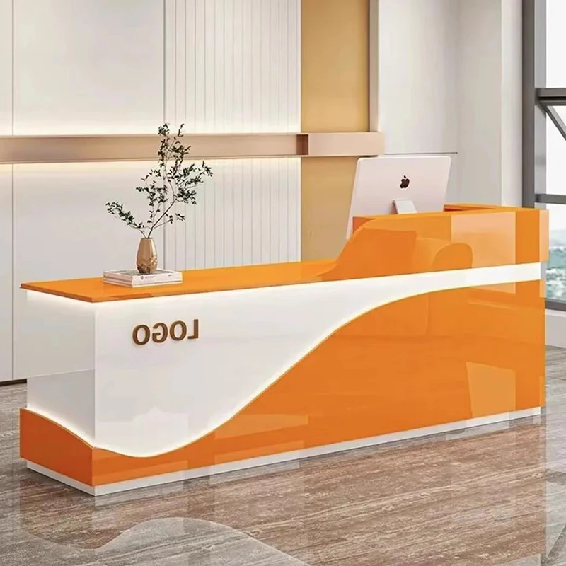 

Storage Cheap Wood Reception Desks Luxury Design Classic Drawer Reception Desks White Modern Empfangs Tresen Office Furniture