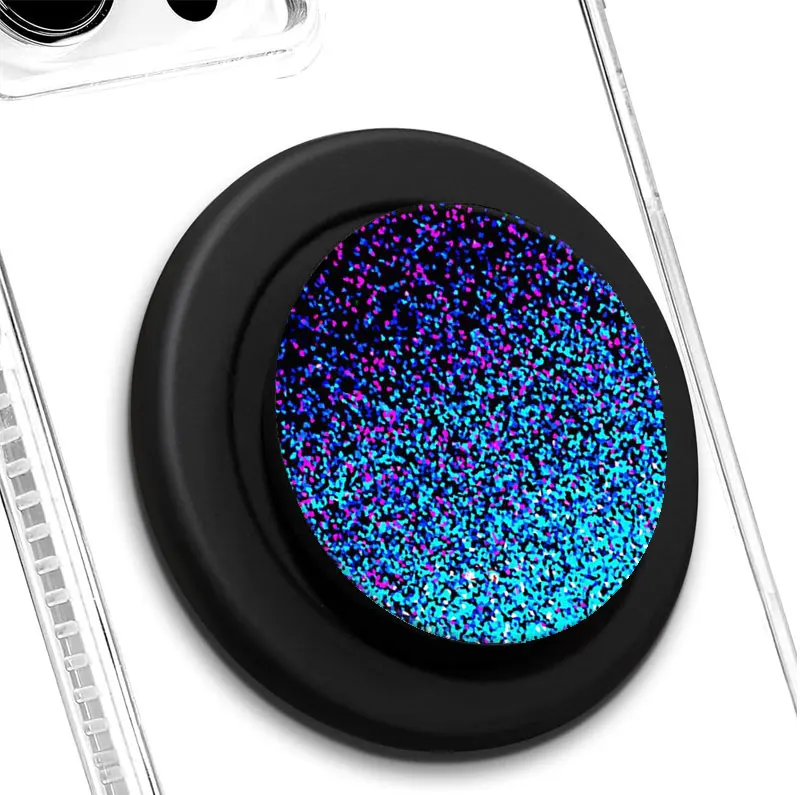 Popped Magnetic Phone Socket for MagSafe Magnetic Phone Grip Holder for iphone 17 16 15 14 pro max plus-blue