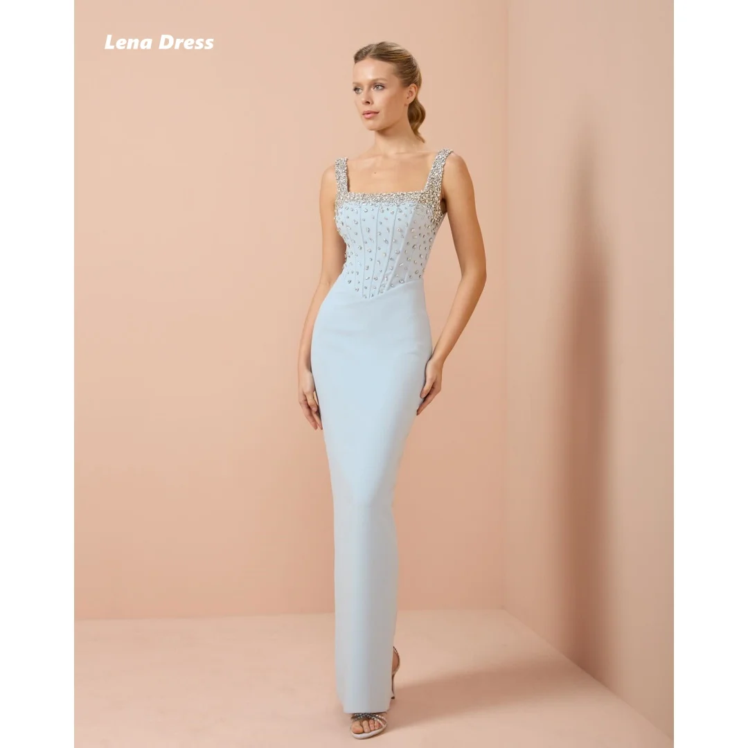 

Lena Customized Prom Gown Rhinestones Very Luxurious Evening Dresses High Quality High Quality Elegant Woman Party Dress 2025