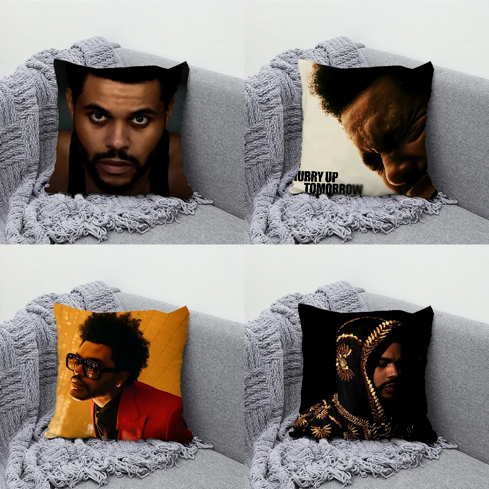 

W-Weeknd Hurry Up Tomorrow Pillow Case Soft Cushion Cases for Farmhouse Sofa Decor Home Decorations and Protector Pillow Case