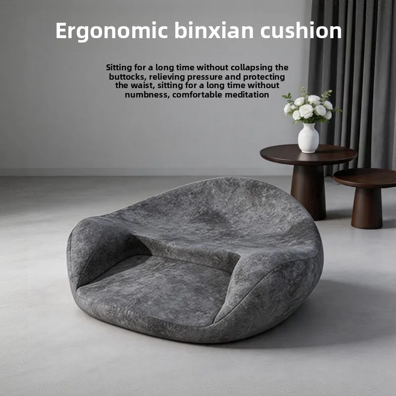 Meditation Mat, Meditation Sitting Meditation, Single Loose Legs Cushion Sitting for A Long Time Without Collapsing Ergonomics